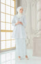 Anggun Kebaya | White Silver - With Lining